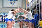 Senior Day  Swimming & Diving Senior Day 2024. - Photo by Keith Nordstrom : Wheaton, Swimming